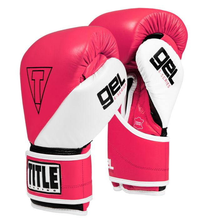 Боксерские перчатки Title GEL E-Series Training Gloves Hot Pink