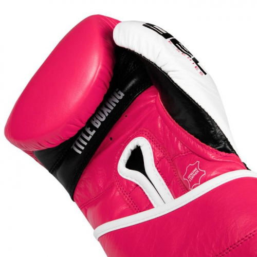 Боксерські рукавиці Title GEL E-Series Training Gloves Hot Pink ціна