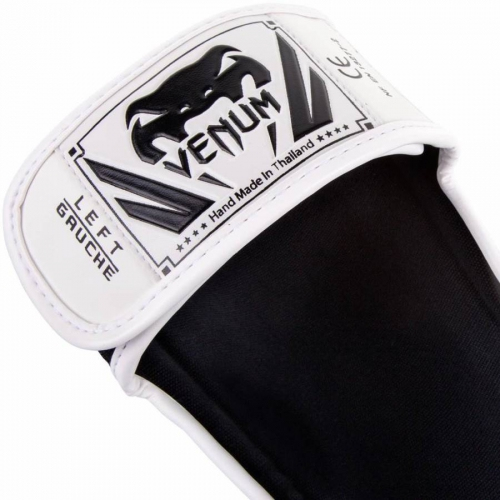 Захист гомілки Venum Elite Standup Shinguards White Black ціна