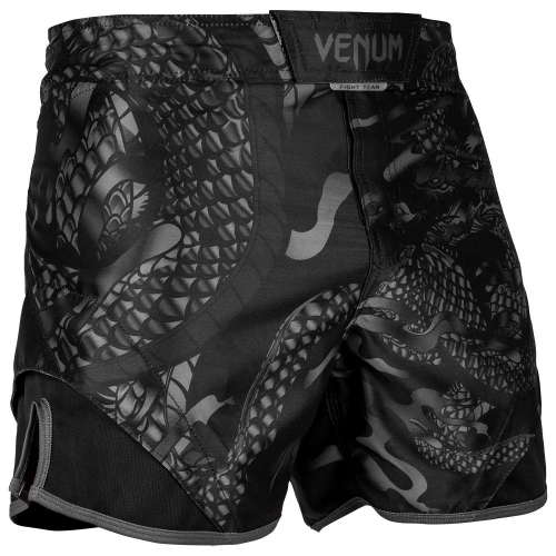 MMA shorts Venum Dragons Flight Fightshorts Black Black buy