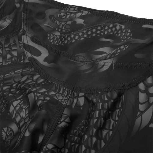 MMA shorts Venum Dragons Flight Fightshorts Black Black original