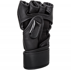 Рукавиці Venum Undisputed 2.0 MMA Gloves - Semi Leather Matte Black, Фото № 4