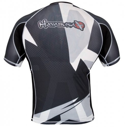 Рашгард з коротким рукавом Hayabusa Metaru Black-White купити
