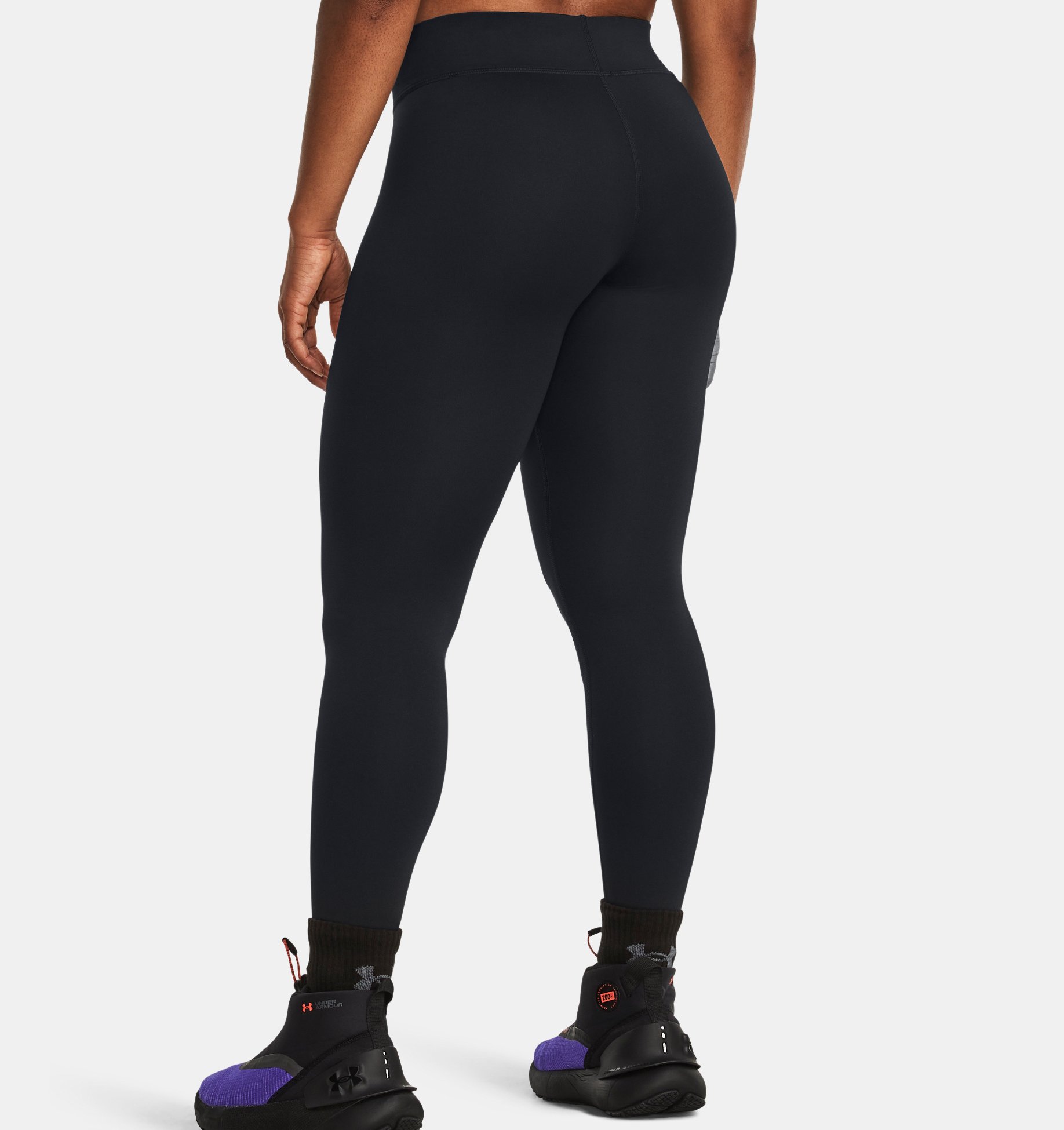 Womens Leggings Under Armour ColdGear® Black White buy