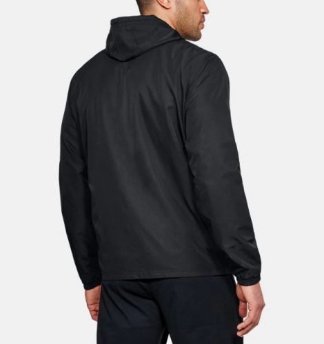 Under Armour Sportstyle Woven Full Zip Hoodie Black buy