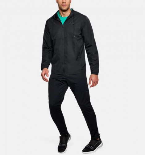 Under Armour Sportstyle Woven Full Zip Hoodie Black price