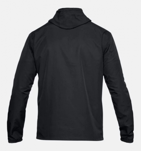 Under Armour Sportstyle Woven Full Zip Hoodie Black original