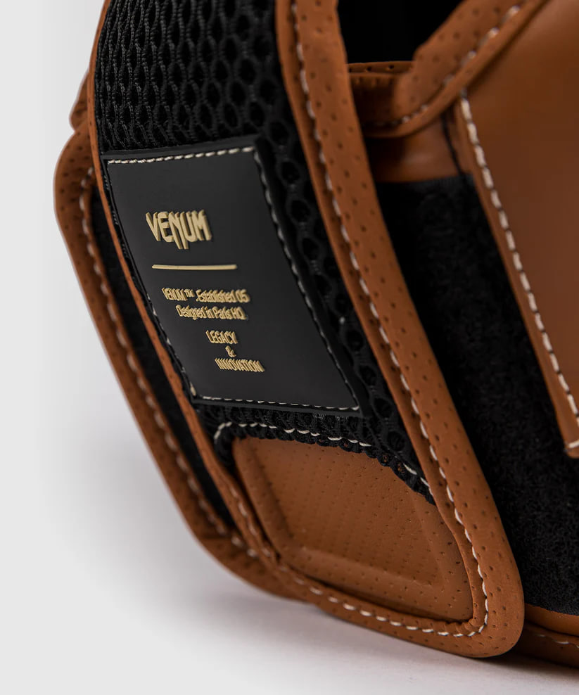 Боксёрский шлем Venum Impact Evo Headgear - Havana оригинал