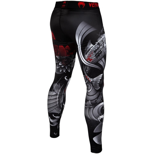 Компрессионные штаны Venum Koi 2.0 Spats Black White цена