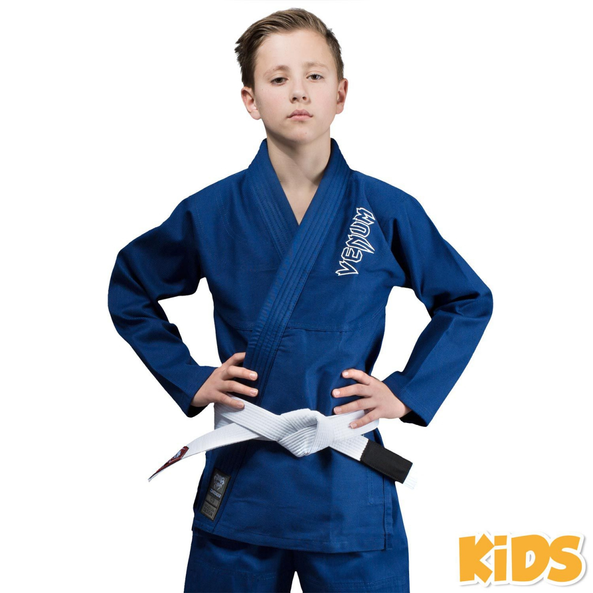 Детское кимоно Venum Contender Kids BJJ Gi  Blue