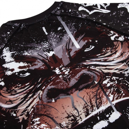 Рашгард Venum Gorilla Rashguard Short Sleeves Black размер