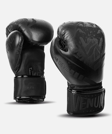 Боксерские перчатки Venum Devil Boxing Gloves Black Black