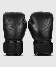 Боксерские перчатки Venum Devil Boxing Gloves Black Black, Фото № 3