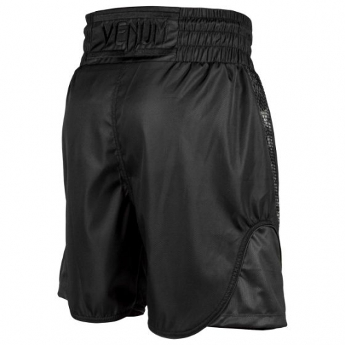 Venum Elite Boxing Shorts Black Black photo