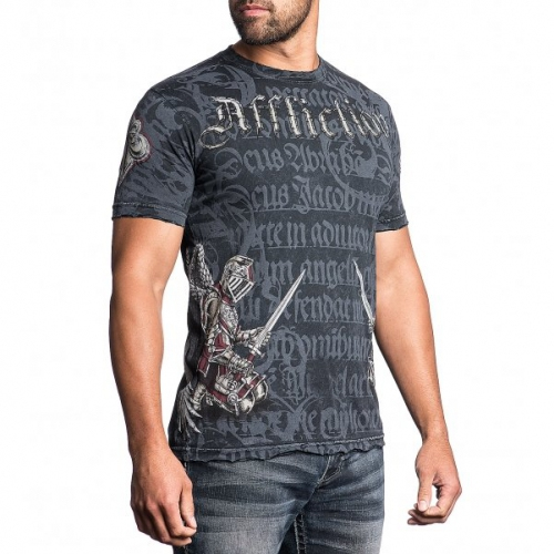 Affliction Knighood T-Shirt Black price