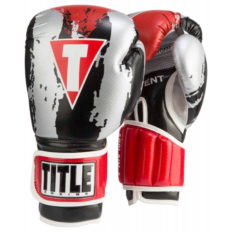 Боксерские перчатки TITLE Infused Foam Acclaim-4 Training Gloves Stained