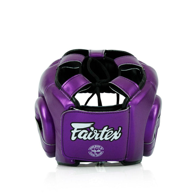 Боксерський шолом Fairtex HG17 Pro Sparring Headguard Purple ціна