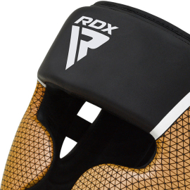 RDX Head Guard Aura Plus T-17 Golden helmet price