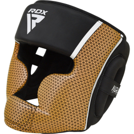 RDX Head Guard Aura Plus T-17 Golden helmet buy