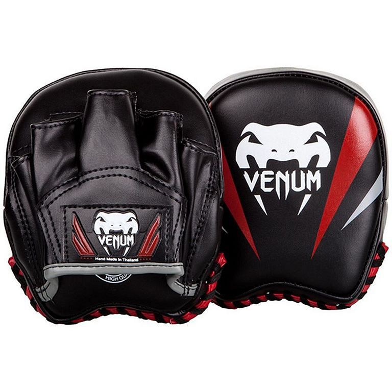 Лапы Venum Light Focus Mitts Black Red