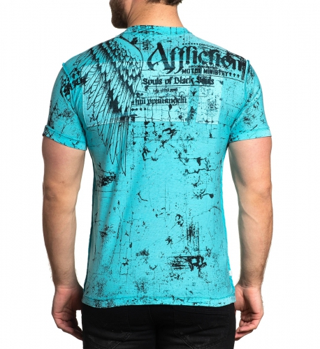 Двухсторонняя футболка Affliction Brixton Tribe фото