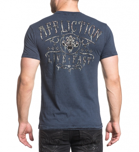 Affliction Chained Eagle Reversible T-shirt Reversible T-shirt photo