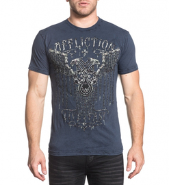 Двухсторонняя футболка Affliction Chained Eagle Reversible T-shirt, Фото № 2