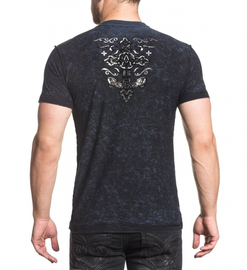 Двухсторонняя футболка Affliction Chained Eagle Reversible T-shirt, Фото № 3