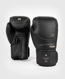 Боксерские перчатки Venum Impact Evo Boxing Gloves - Black Beige