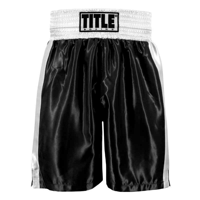 Шорты TITLE Boxing Edge Boxing Trunks 2.0 Black White