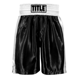 Шорты TITLE Boxing Edge Boxing Trunks 2.0 Black White