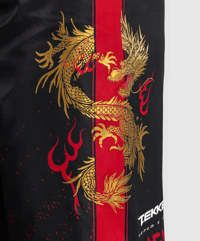 ШортЫ Venum x TEKKEN 8 Marshall Law Fight Shorts Black Red Gold купить