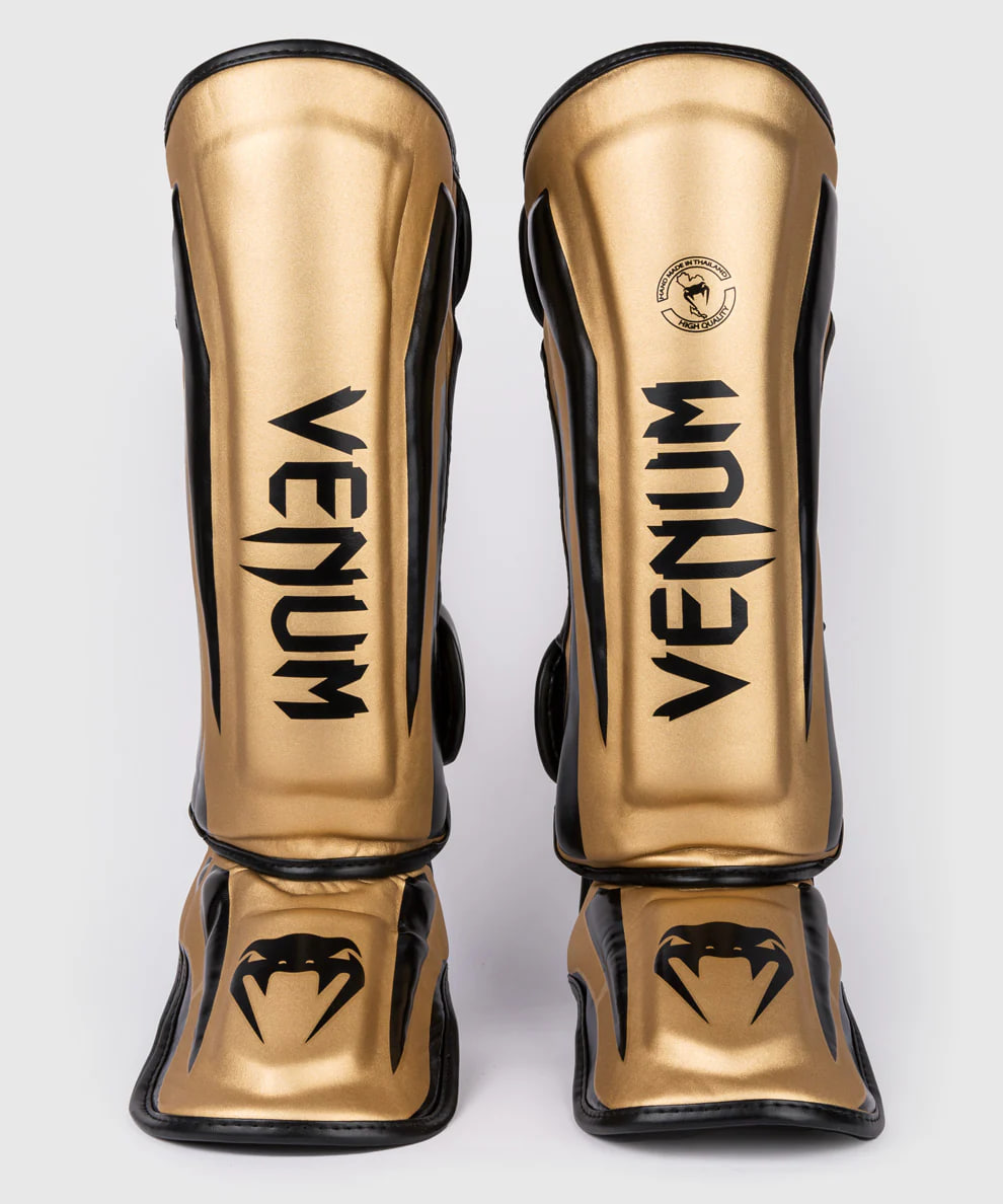 Захист гомілки Venum Elite Standup Shinguards Gold Black купити