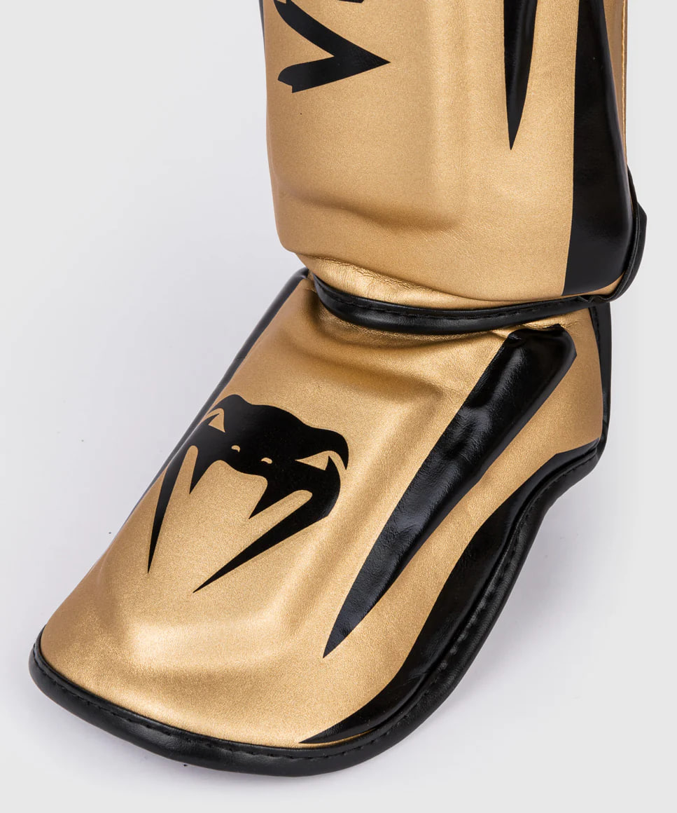 Захист гомілки Venum Elite Standup Shinguards Gold Black фото