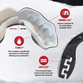 Капа SafeJawz Extro Series Fangz Mouthguard Adult ціна