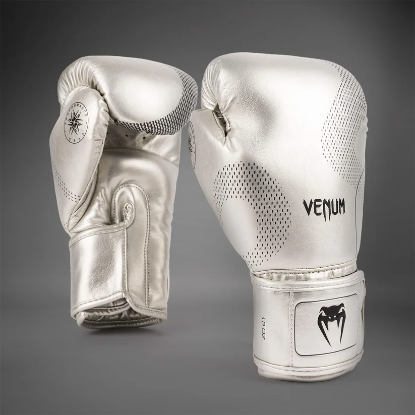Боксерские перчатки Venum Nexus Boxing Gloves Silver Black