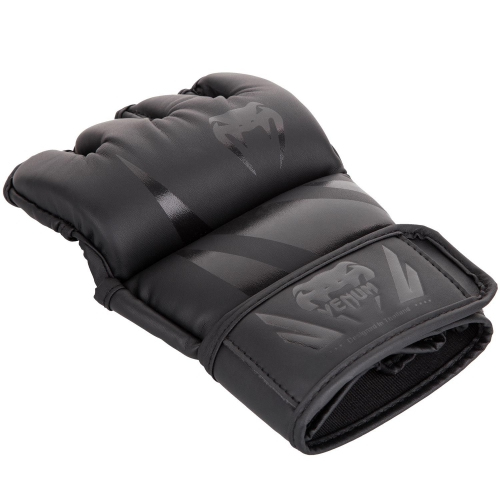 Рукавиці MMA Venum Challenger MMA Gloves Without Thumb Black Black оригінал