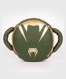 Силовая подушка Venum Pro Boxing Mini Round Punch Shield Khaki Gold