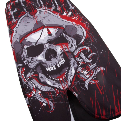 Шорты для MMA Venum Pirate 3.0 Fightshorts Black Red оригинал