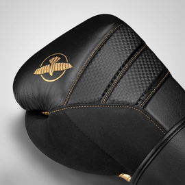 Боксерские перчатки Hayabusa T3 Boxing Gloves Black Gold, Фото № 3