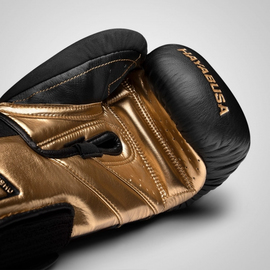 Боксерські рукавиці Hayabusa T3 Boxing Gloves Black Gold, Фото № 4