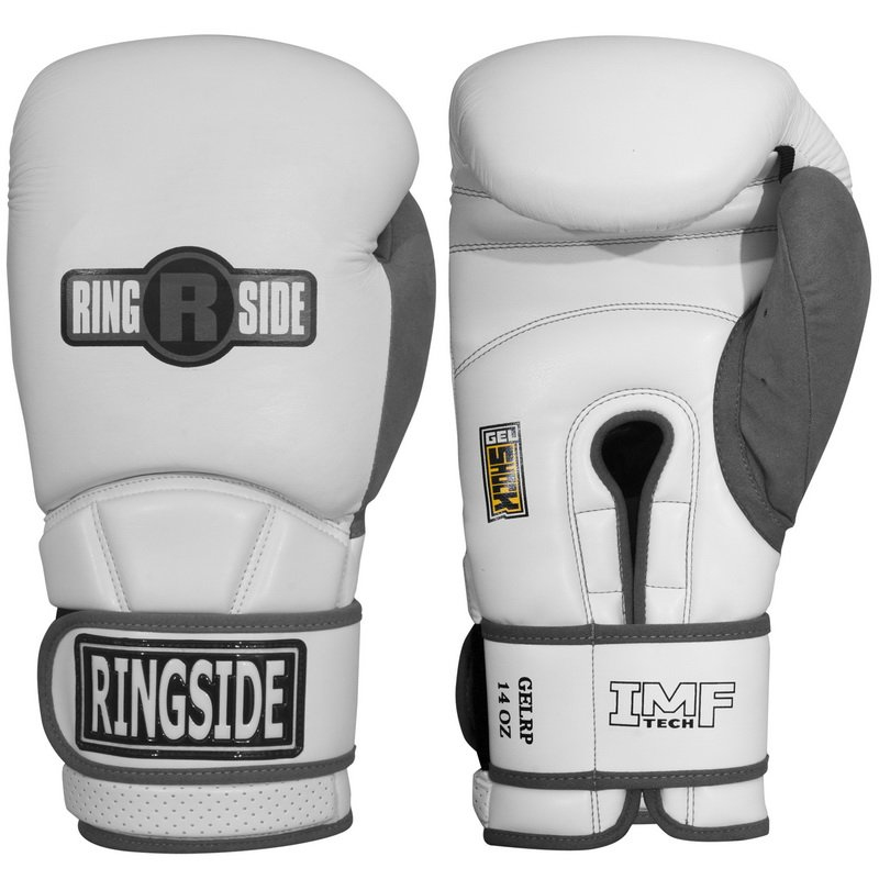 Боксерские перчатки Ringside Gel Shock Training Gloves White