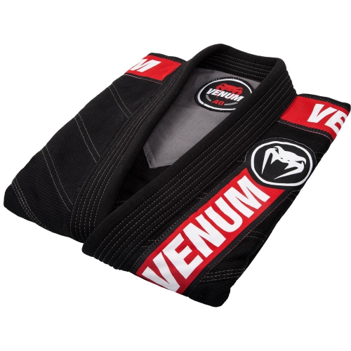 Кимоно для джиу-джитсу Venum Elite Light 2.0 BJJ GI Black Red оригинал