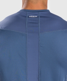 Тренировочная футболка Venum Attack Dry Tech Navy Blue размер