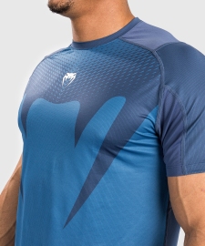 Тренировочная футболка Venum Attack Dry Tech Navy Blue оригинал