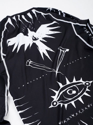 Рашгард Manto Long Sleeve Rashguard Voodoo 2.0 Black фото