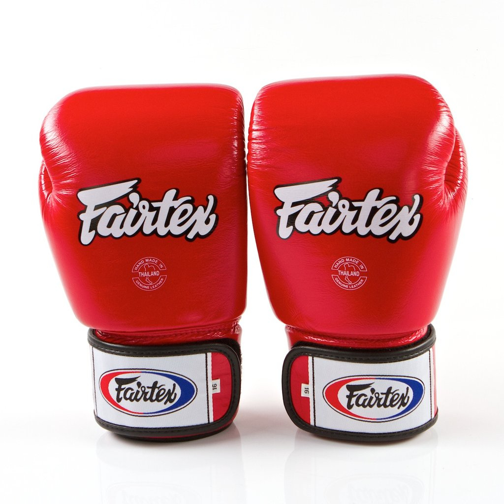 Боксерские перчатки Fairtex BGV1 Universal Muay Thai/Boxing Gloves Red