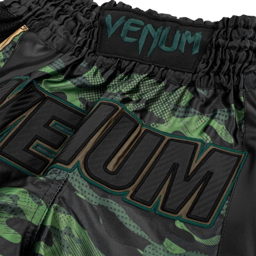 Shorts for Thai boxing Venum Full Cam Muay Thai Shorts Forest Camo Black original