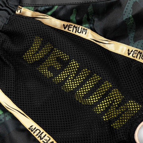 Shorts for Thai boxing Venum Full Cam Muay Thai Shorts Forest Camo Black Kyiv