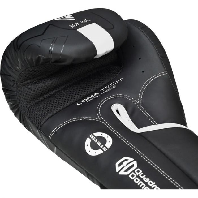 Боксерські рукавиці RDX F6 Kara Training Gloves Matte White фото